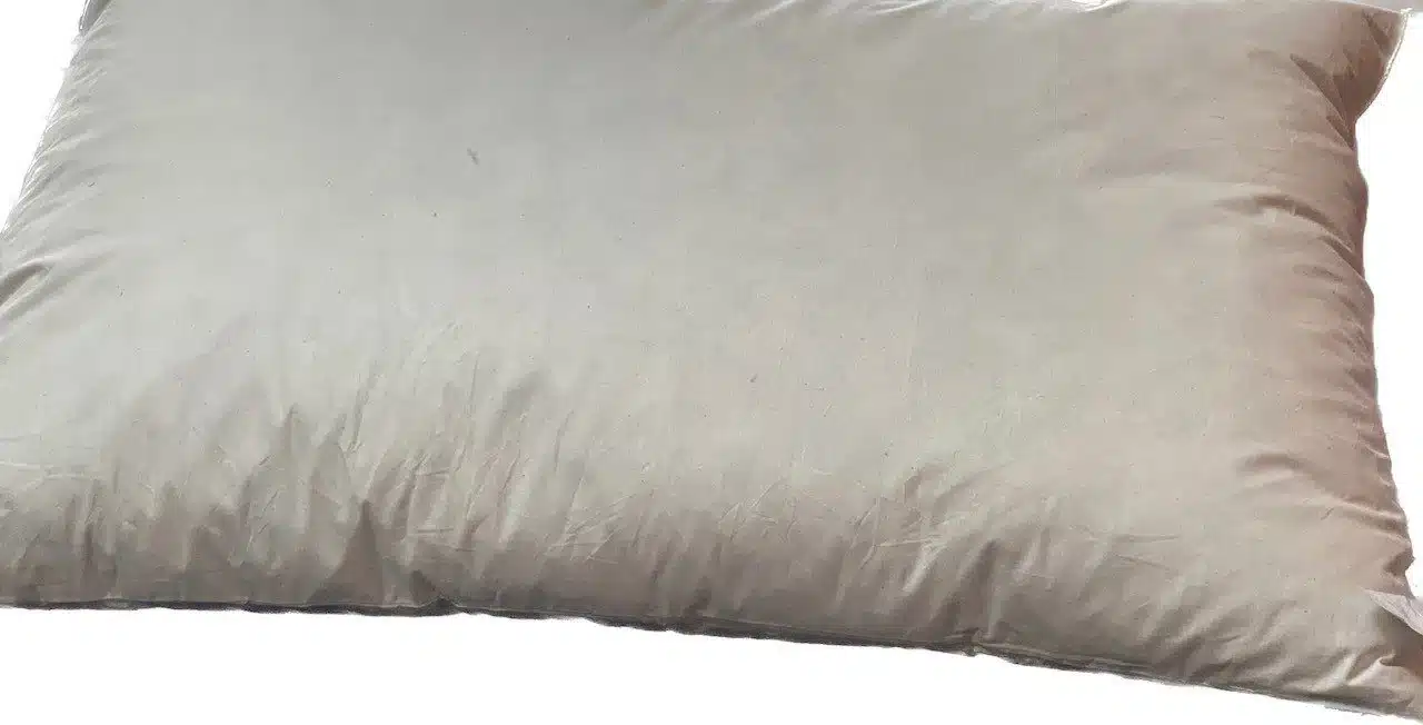 Goose Down and Feather Pillows are 50 down and 50 feathers.